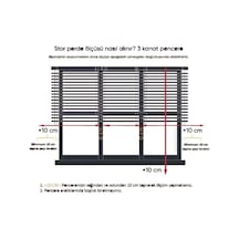 Siyah Karatma Dairesel Lazer Kesim Modern Stor Güneşlik Perde Siyah Karatma Dairesel Lazer Kesim Modern Stor Güneşlik Perde