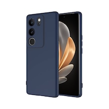 Zore Vivo V29 5g Kılıf Ogaa Mara Lansman Kapak - Lacivert