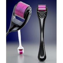 Derma Roller 540 İğneli 1mm Titanyum Uçlu Saç Kaş Serumu İle Kullanım İçin