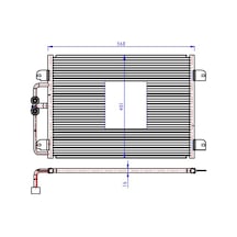 Oris Klima Kondenseri Megane 1-scenic I 1.4-1.6-2.0-1.9d 96-03 565x391x16 Orıs Crn843016 7700425843-7700432392-7702258286