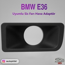 Autopit 3d Bmw E36 Uyumlu Sis Farı Hava Adaptör Sağ Sol Takım