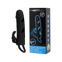 Hızlı Express Pretty Love Strap Güçlü Titreşimli Uzatmalı Süper Kalite Zenci Penis Kılıfı