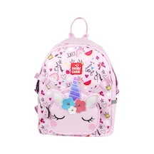 Supercute Two İn One Sırt Çantası - Unicorn - Pembe