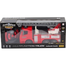 98-717a 98-71 -full Fonksiyon İtfaiye Aracı 1:14 - Özel Seri K011.98717a Kırmızı