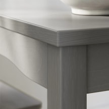 Ikea Gri Şık Yemek Masası - Mutfak Masası