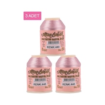 Tedar 3 Adet Altınbaşak Oya Ve Dantel İpi 20 Gr - Royaleks - No: 440 Najmaddin (No:1) 8.5Cm X 10.5 Cm