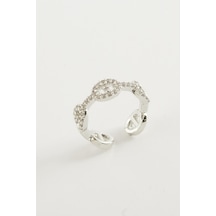 Oval Zirkon Taşlı Yüzük 11 33458615