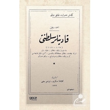 Kadınlar Saltanatı - Osmanlıca - Ahmet Refik Altınay - Gece Kitaplığı