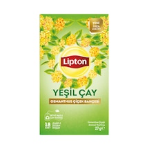 Lipton Osmanthus Çiçeği Aromalı Yeşil Çay 18'li 27 G - 7 Adet Tarı