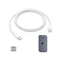 Apple 15/15 Pro Type-c To Type-c Hasır Örgü Hızlı Şarj Kablosu 1m 5468