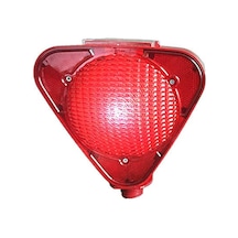 Ledli Flaşör Güneş Enerjili Üçgen Lamba Çakar Solar Led Flaşör (228065667)