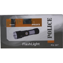 Polıce Ps-357 Zoom, Yan Aydınlatma Işıklı,magnetli Ve Kırmızı-mav