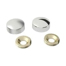 Zenvia Vida Kapama Kapağı 25 Mm, Krom - 5 Adet Znv2026