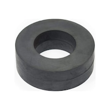Ferrit - Halka Seramik Siyah Kömür Mıknatıs Çap 70X32X10 Mm 2 Adet