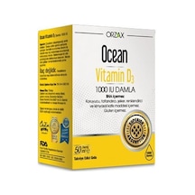 Orzax Ocean Vitamin D3 1000 Iu Damla 50 Ml