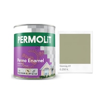 Permolit Enamel Sentetik Yağlı Boya Gümüş 0.250 Lt. 250 ML