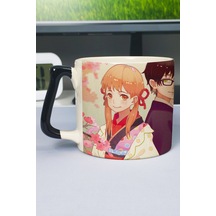 Sangatsu No Lion Anime Baskılı Seramik Lüks Kupa 1 Adet Özel Siyah Kulp Dalga Kulp V5d Çok Renkli