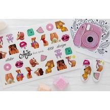 Stiker Arti 489 Beyaz