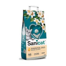 Sanicat Essential Oils Yasemin Kokulu Kedi Kumu 10 Kg