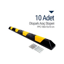 Oto Park Araç Stoperi Ppc 180X15X10 Cm 10 Adet (534231865)