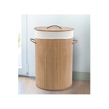 Bambu Çamaşır Sepeti Katlanır Sepet 3080 Diğer