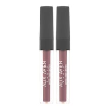 Uzun Süre Kalıcı Kadifemsi Kuruma Yapmayan Mat Likit Ruj - Lipstick 513 Dry Cranberry 2 Paketi 0