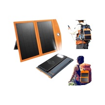 10w Çift Güneş Panelli 10000mah Solar Powerbank Led Fenerli, Kamp Yürüyüş Dağcılık Motor Ve Acil Durumlar İç