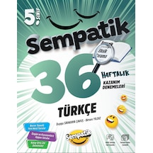 5.sınıf Türkçe 36 Haftalık Kazanım Denemeleri