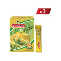 Altıncezve Ihlamur Aromalı Tek İçimlik İçecek Tozu 3'lü 40 x 1.5 G