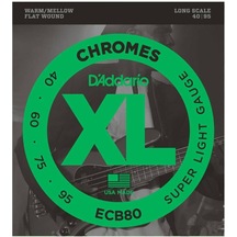 D'addario Ecb80 Chromes Bas Gitar Teli 40-95