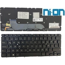 Nion Dell Xps 9q23 Uyumlu Notebook Klavye Siyah Tr Aydınlatmalı
