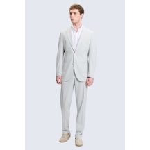 Hatemoğlu Yeşil Slim Fit Mono Yaka Casual Takım Elbise