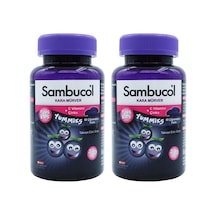 Sambucol Plus Kids Yummies 2 x 60 Çiğnenebilir Tablet