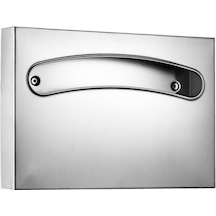 Line Bathroom Klozet Kapak Kağıt Dispenseri 21518 Mat Paslanmaz Çelik Gri