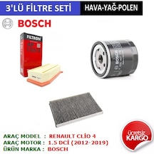 3'Lü Set Hava + Yağ + Polen