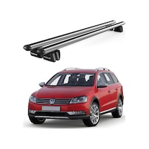 Pençe Volkswagen Passat Alltrack B7 2008 Ve Sonrası Uyumlu Gri Ara Atkı Port Bagaj Tavan Barı