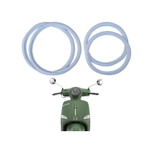 Mondial Exon 50 Lastik Yanak Set 4 Lü Beyaz