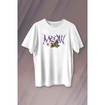 Gotik Meow Boomber Baskılı Tişört Unisex T-shirt 001
