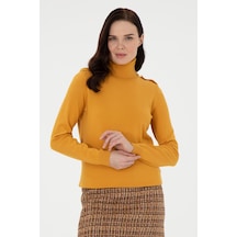 Pierre Cardin Kadın Safran Kazak /triko 50290579-vr043 Safran