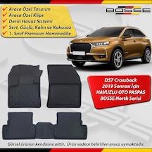 Ds Automobiles Ds7 Paspas Araca Özel Crossback 2019 Sonrası İçin Derin Havuzlu Paspas Bosse North Serisi
