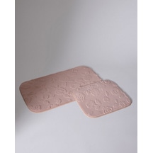 Madame Coco Frisson 2'li Banyo Paspası - Pudra 8684427141182