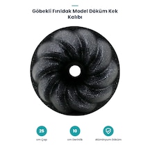 Göbekli Kek Kalıbı - Fırıldak Model - Alüminyum Döküm Kalıp Çok renkli