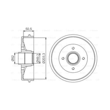 Bosch 0986477210 Fren Kampanası Dacia Logan 04-clio Iı Symbol I Iı-twingo I 6001550811