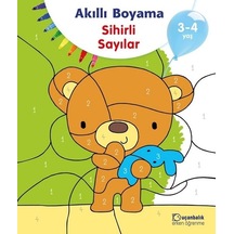 Akıllı Boyama-Sihirli Sayılar 3-4 Yaş- Uçanbalık Yayıncılık