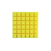 Sünger Kare Vicoustic Sarı Bantlı 50x50 Cm 5 Cm 15/20 Dns