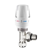 Fause Termostatik Radyatör Vanası Köşe Tip Pex 16 2mm Kvn112