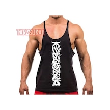 Tarzsokak Gym Tank Top Fitness Sporcu Atleti Gym60 Siyah