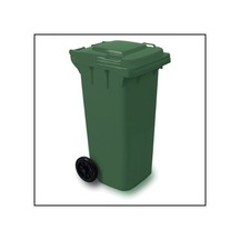 Plastik Çöp Konteyneri 120 Lt A Yeşil