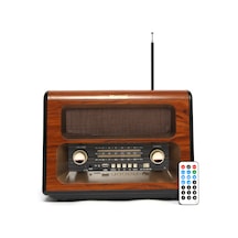 Kemai Md-1910Bt Retro Nostaljik Radyo Bluetooth Hoparlör Fm Usb