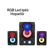 Mey İthalat Renkli Led Işıklı Hoparlör Diğer